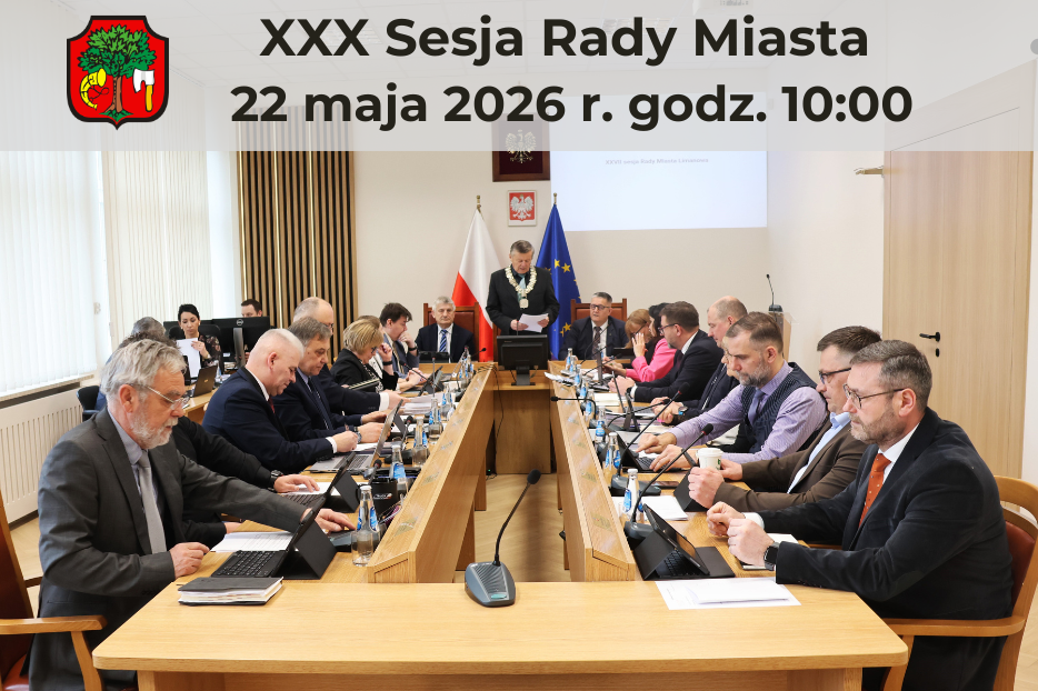 W piątek sesja Rady Miasta Limanowa