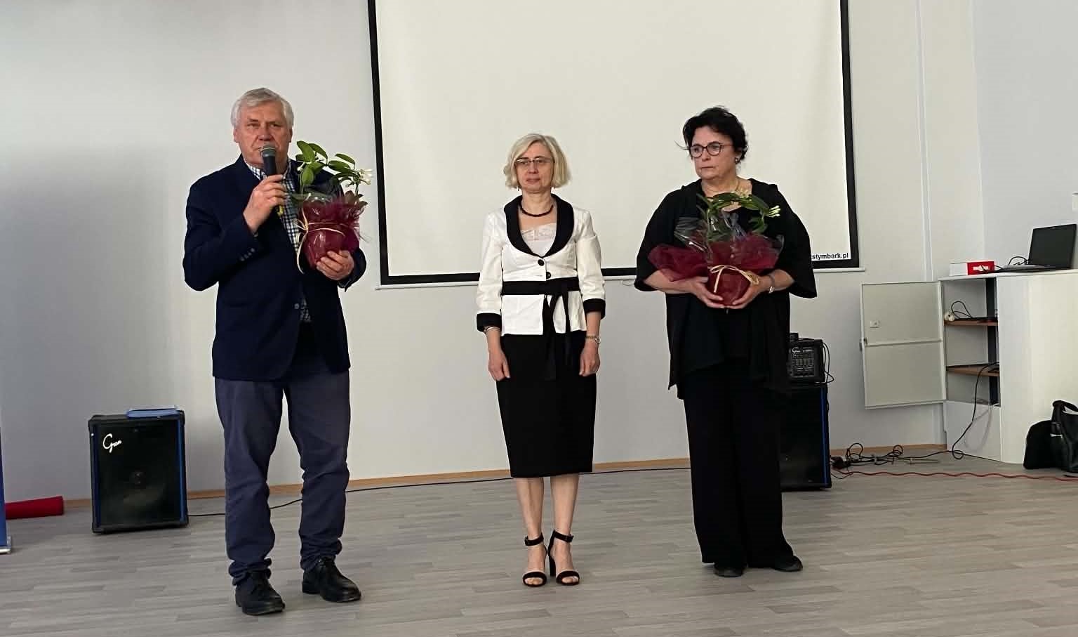 Tymbark. Monika Karlińska-Nawara wygłosiła wykład o chor. Stanisławie Mące