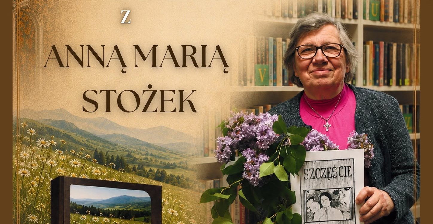 Zaproszenie na spotkanie z Anną Marią Stożek