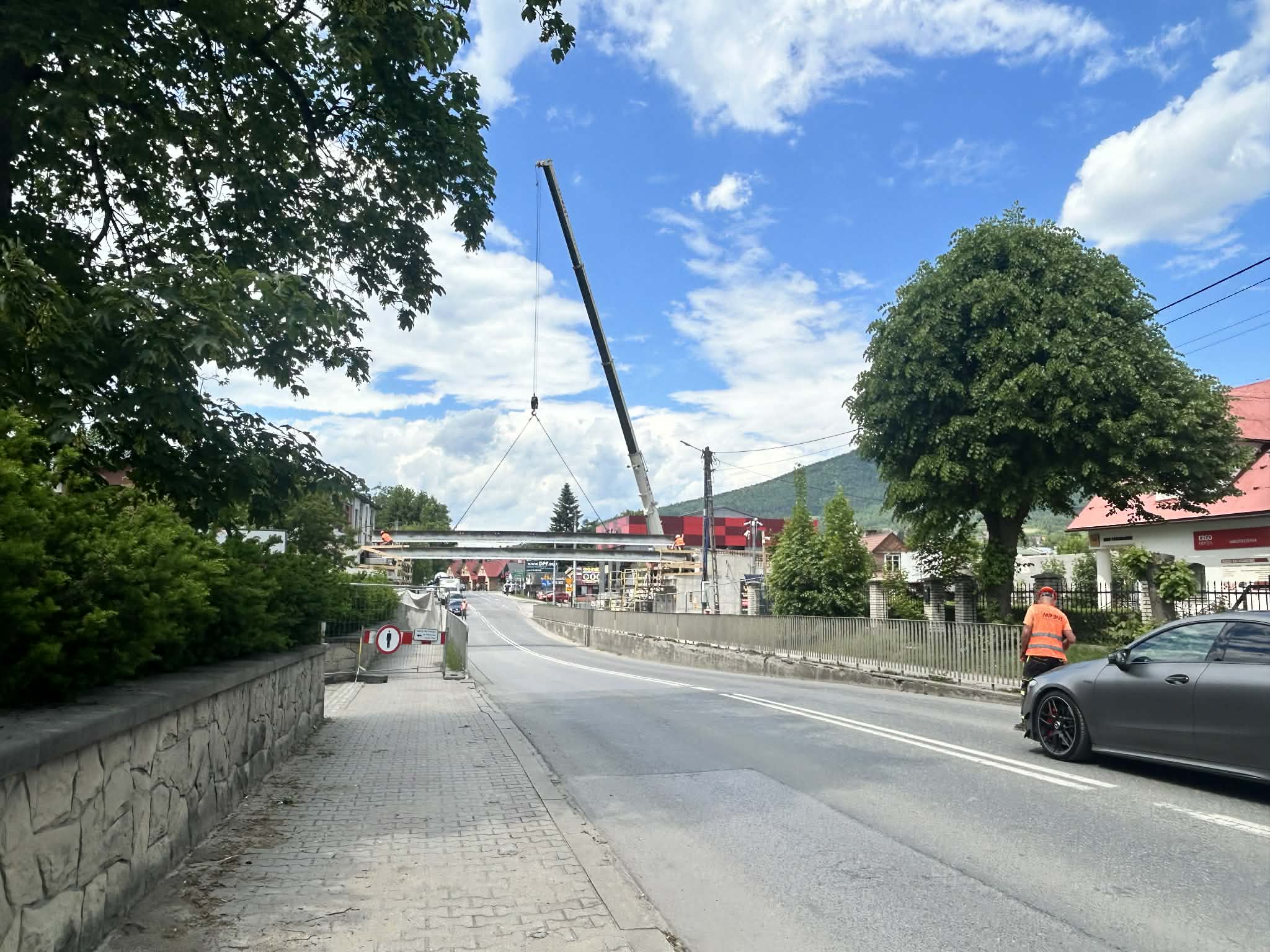 Mszana Dolna. Czasowa zmiana organizacji ruchu na ulicy Orkana