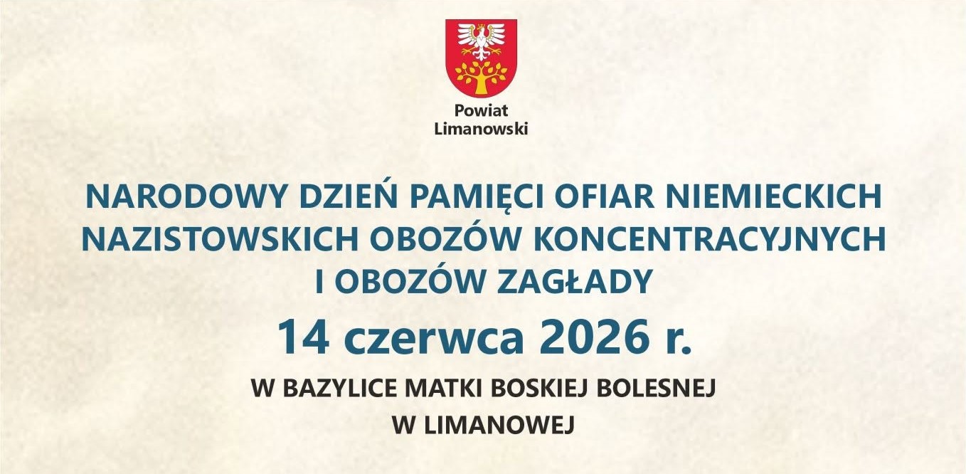 Zaproszenie na uroczystości upamiętniające ofiary niemieckich nazistowskich obozów