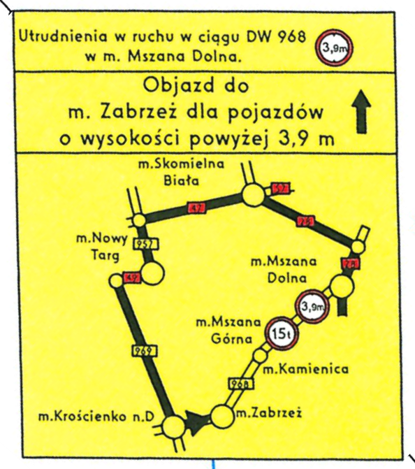 Mszana Dolna. Czasowa zmiana organizacji ruchu na ulicy Orkana