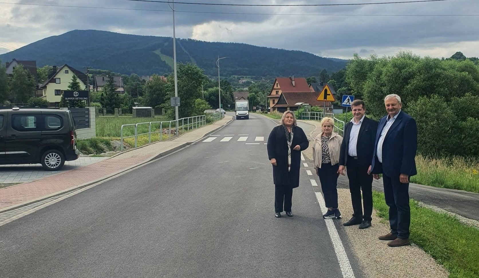 Zakończyły się remonty dróg powiatowych w Słopnicach i Kasinie Wielkiej