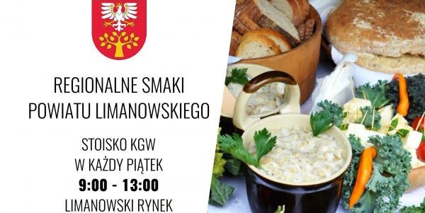 Gospodynie z Wysokiego i Starostwo Powiatowe zapraszają na limanowski rynek