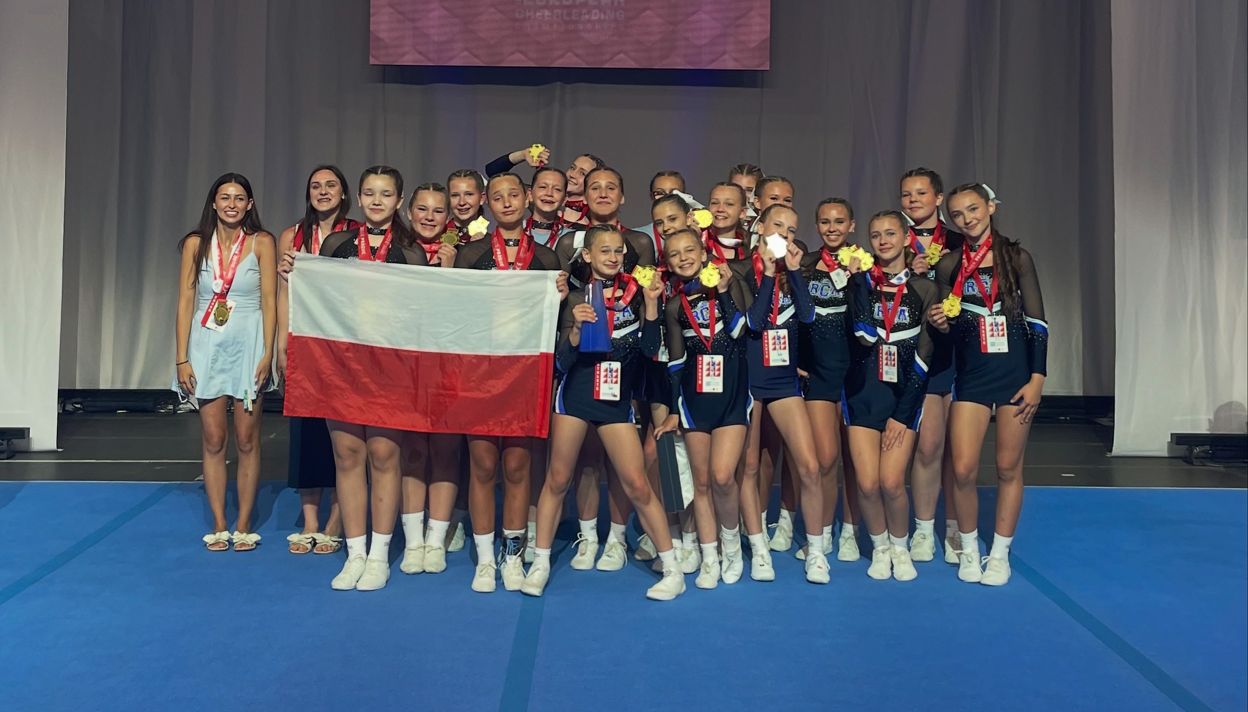 Praga/Limanowa. Royal Cheerleaders Academy Mistrzyniami Europy