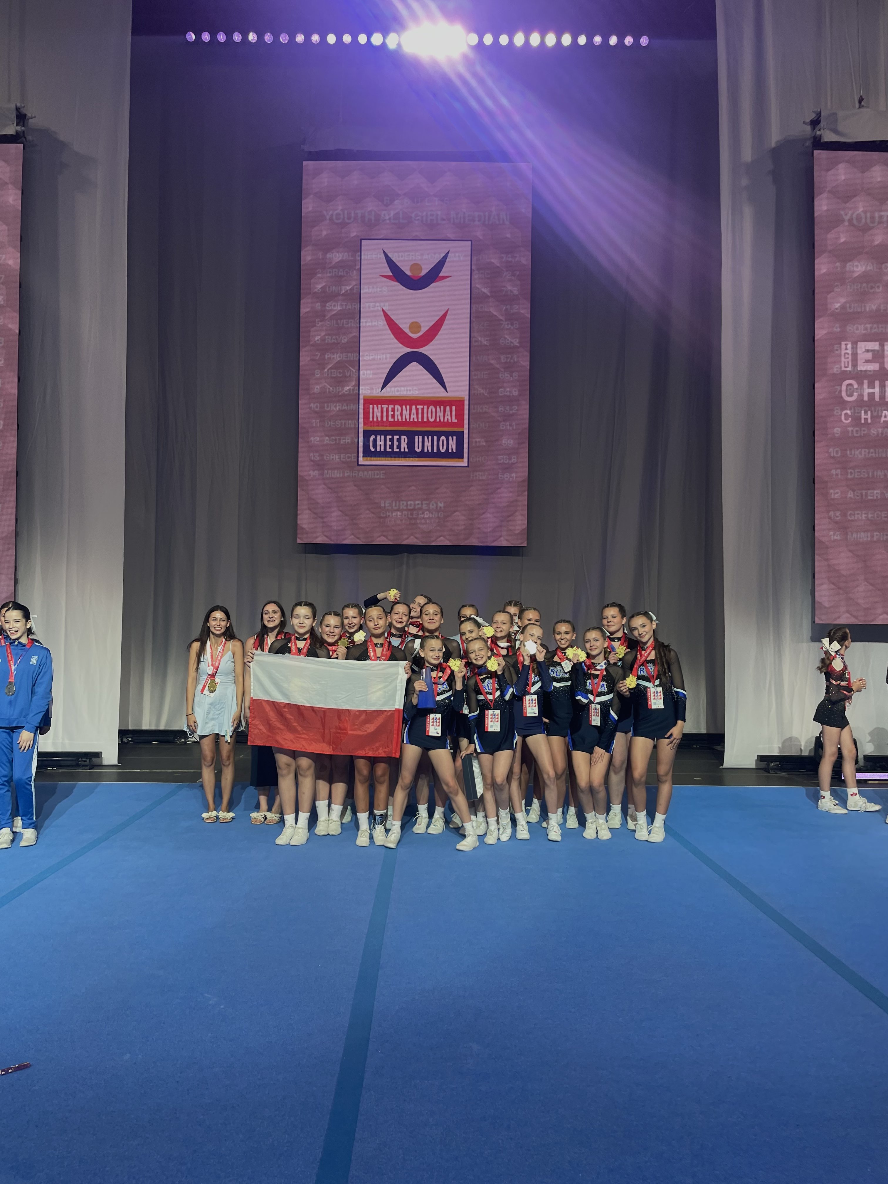 Praga/Limanowa. Royal Cheerleaders Academy Mistrzyniami Europy