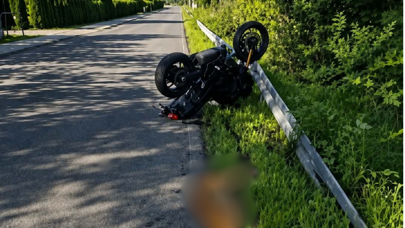 Słopnice. Sarna wbiegła wprost przed motocykl