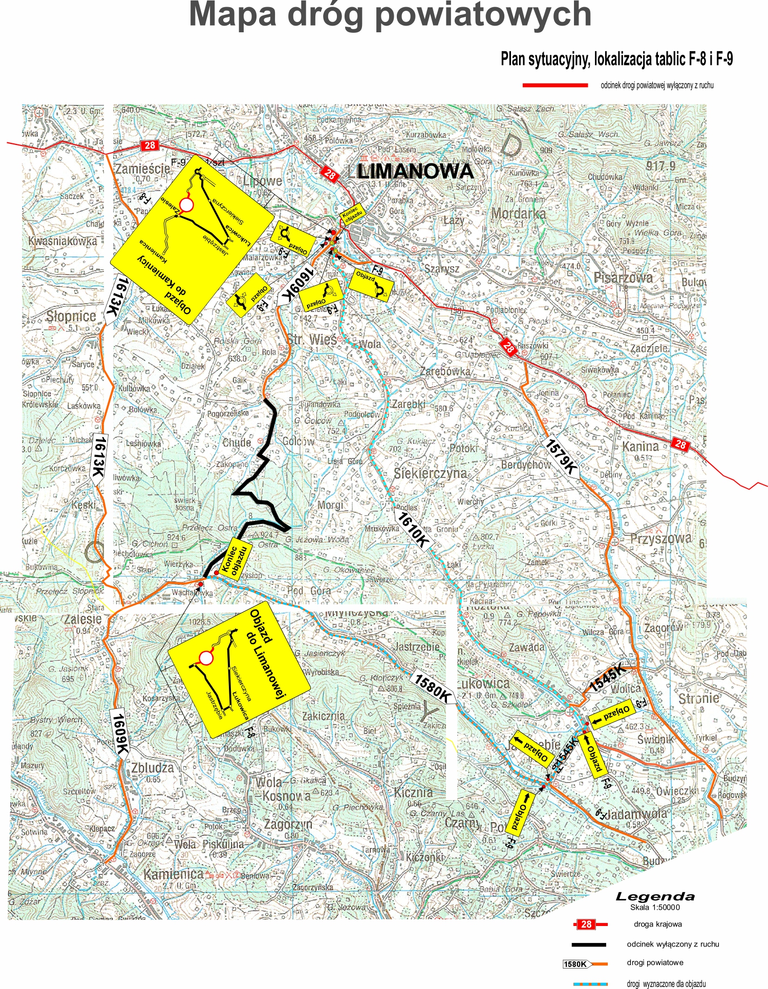 Wyścig Górski „Limanowa – Przełęcz pod Ostrą”. Utrudnienia w ruchu drogowym