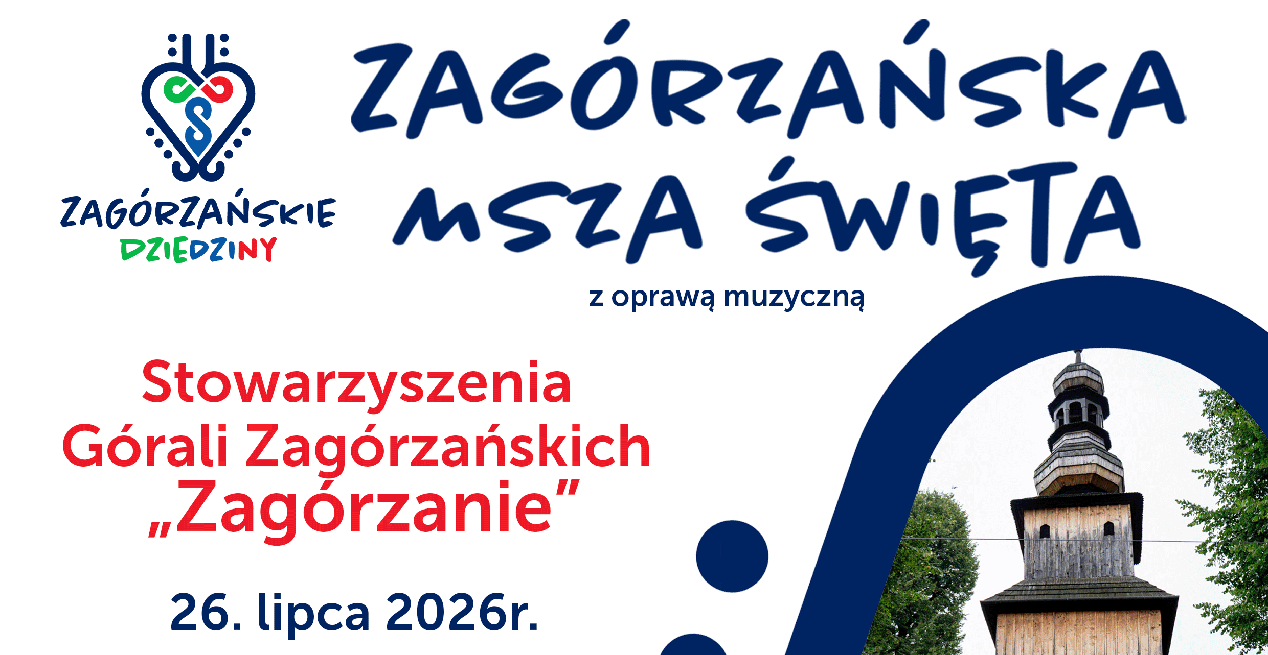 Zaproszenie na zagórzańską mszę świętą
