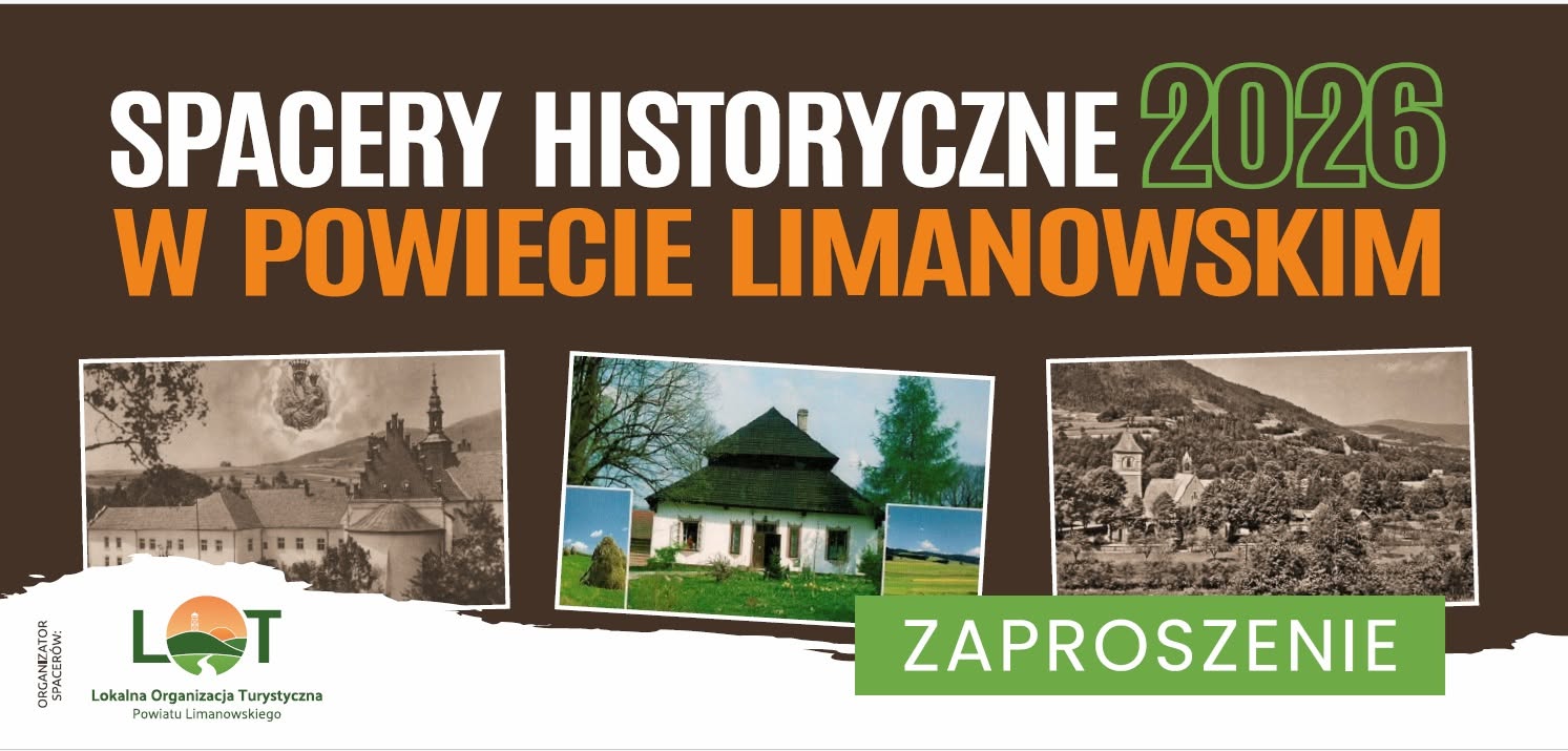 Lokalna Organizacja Turystyczna Powiatu Limanowskiego zaprasza na spacer historyczny w Kasince Małej