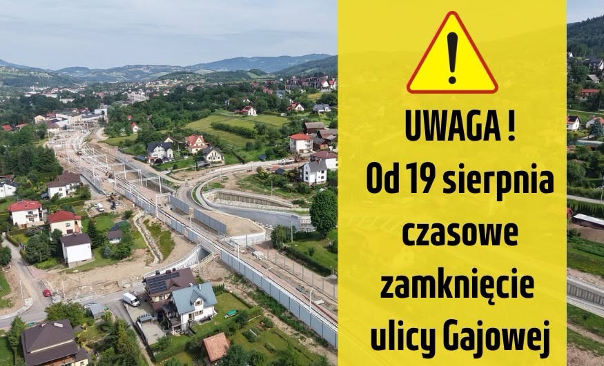 W środę ulica Gajowa w Limanowej będzie zamknięta