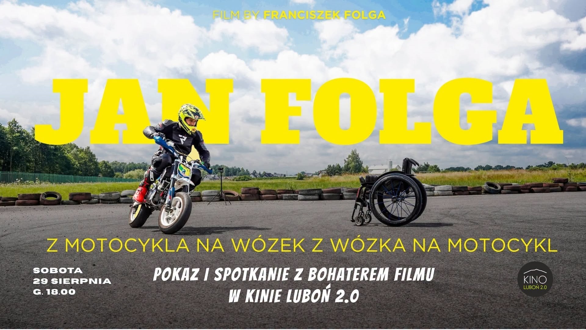 Filmowa historia Jana Folgi. Na sobotni seans zaprasza Kino Luboń 2.0 w Mszanie Dolnej