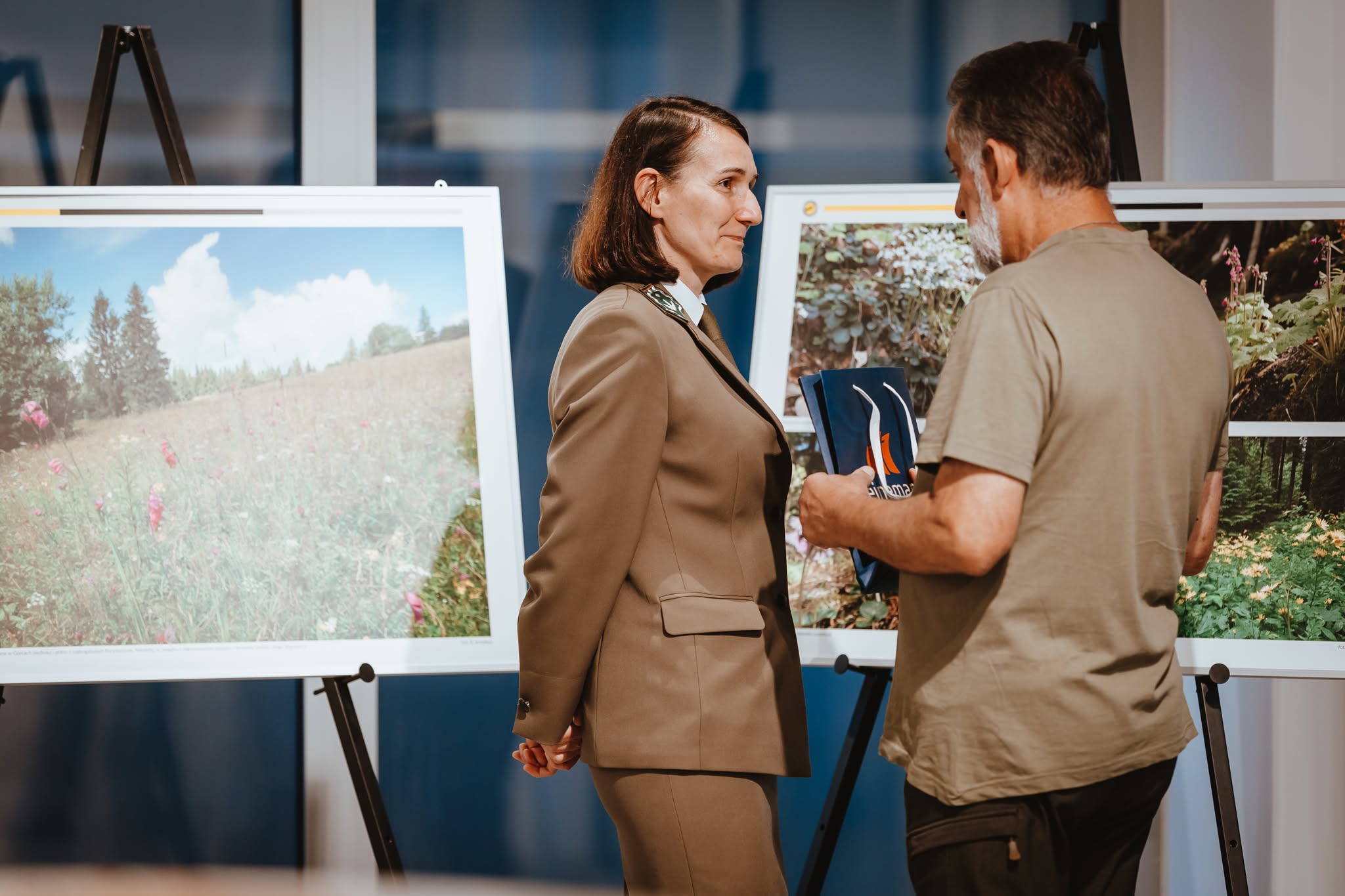 „Przyrodnicza historia Gorców zapisana w krajobrazie” – wystawa w limanowskiej galerii