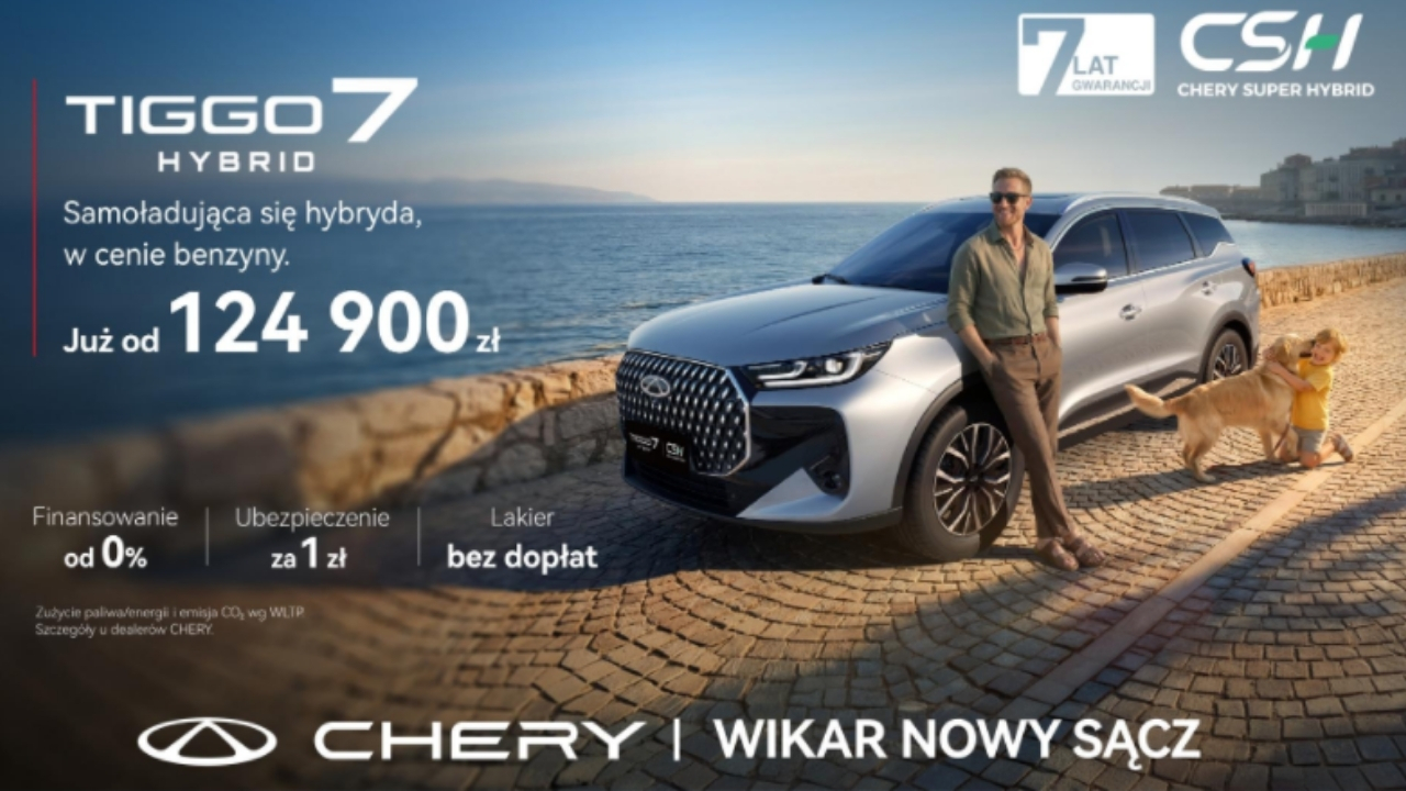Chery Super Hybrid – nowa generacja napędów hybrydowych. CSH – technologia, która zmienia zasady gry
