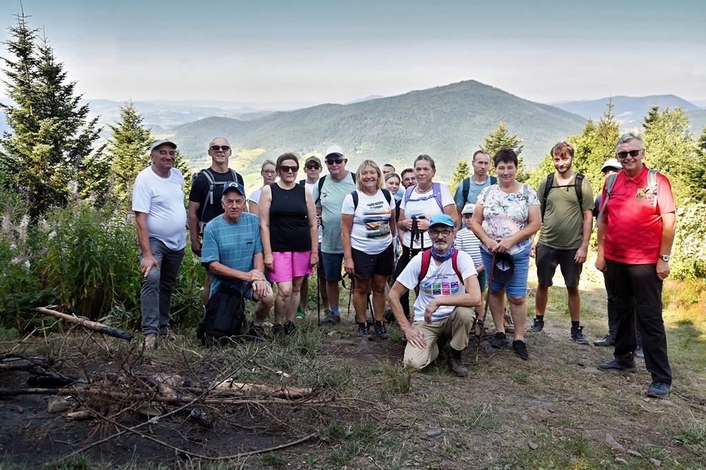 „Odkryj Beskid Wyspowy”. Spotkanie na Łopieniu