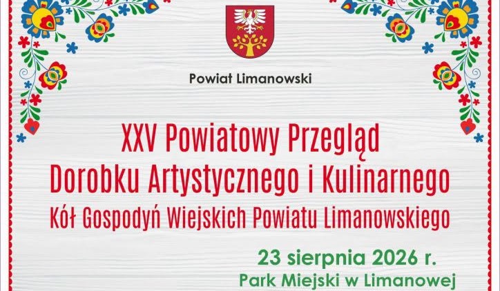 Powiatowy Przegląd Dorobku Artystycznego i Kulinarnego Kół Gospodyń Wiejskich