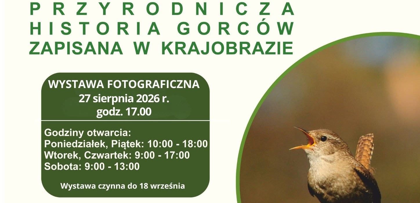 „Przyrodnicza historia Gorców zapisana w krajobrazie”. Zaproszenie na otwarcie wystawy