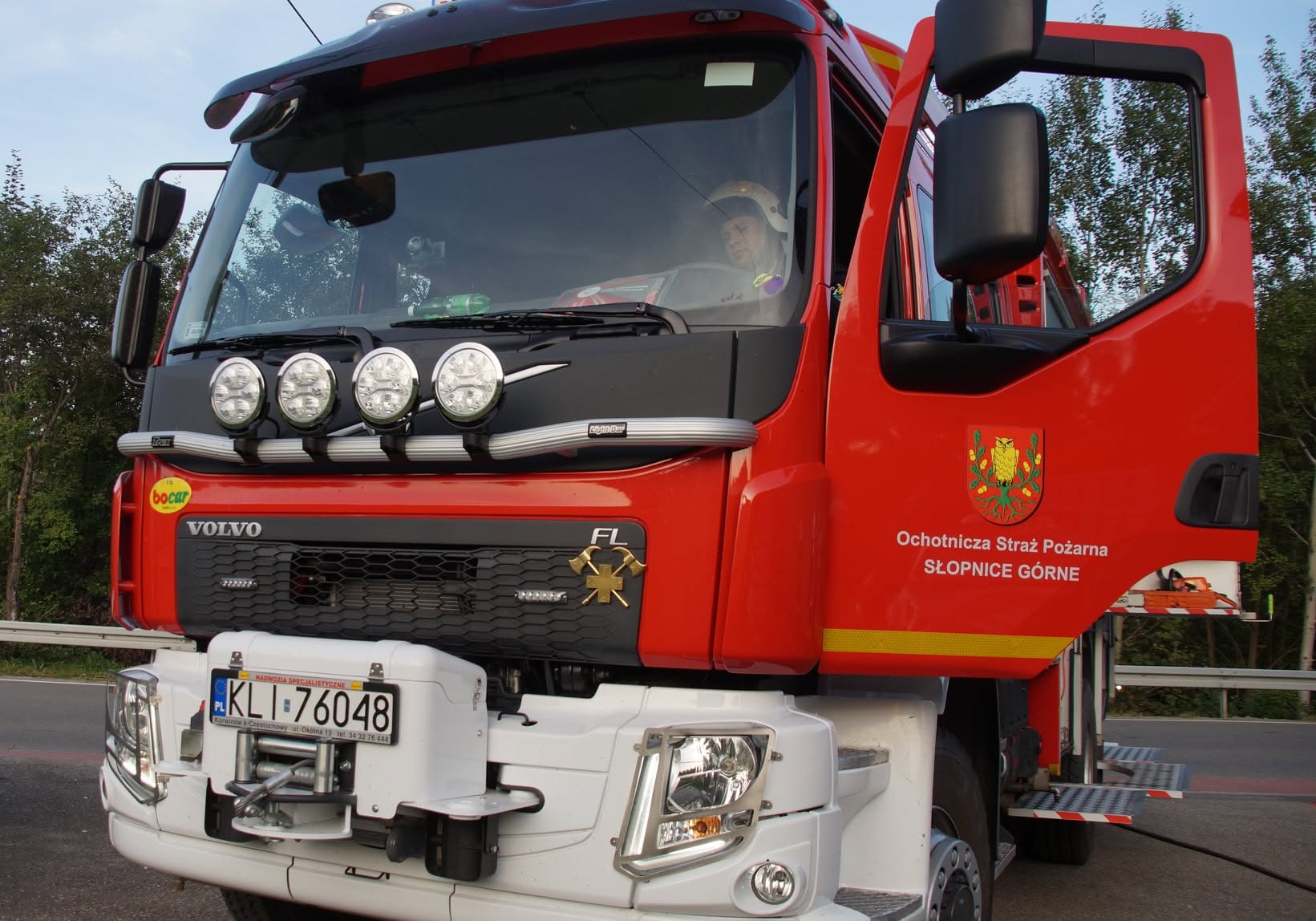 Słopnice. Eksplozja w kominku grzewczym, ranny 22-letni męzczyzna