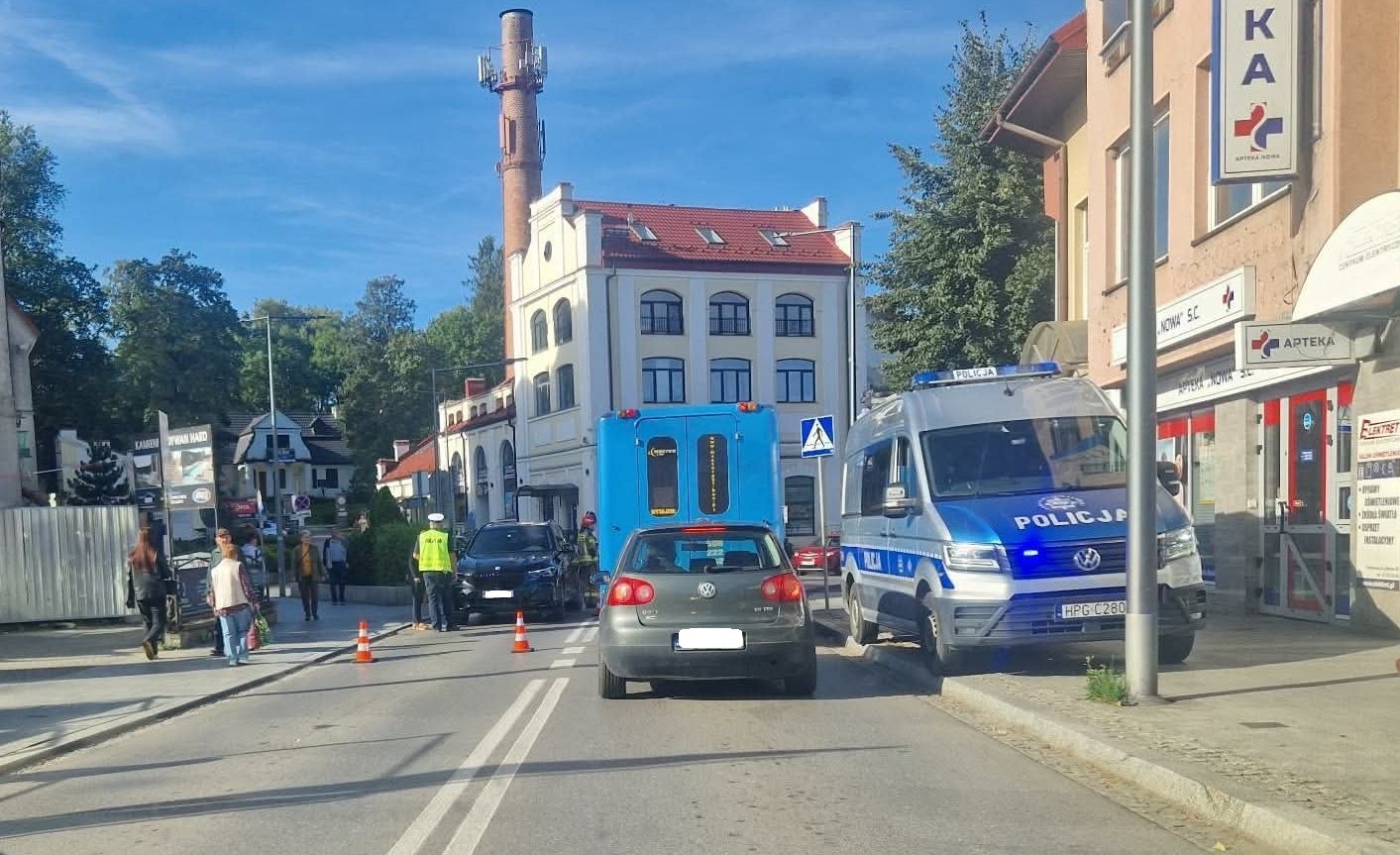 Limanowej. Potrącenie 66-letniej kobiety na „pasach”