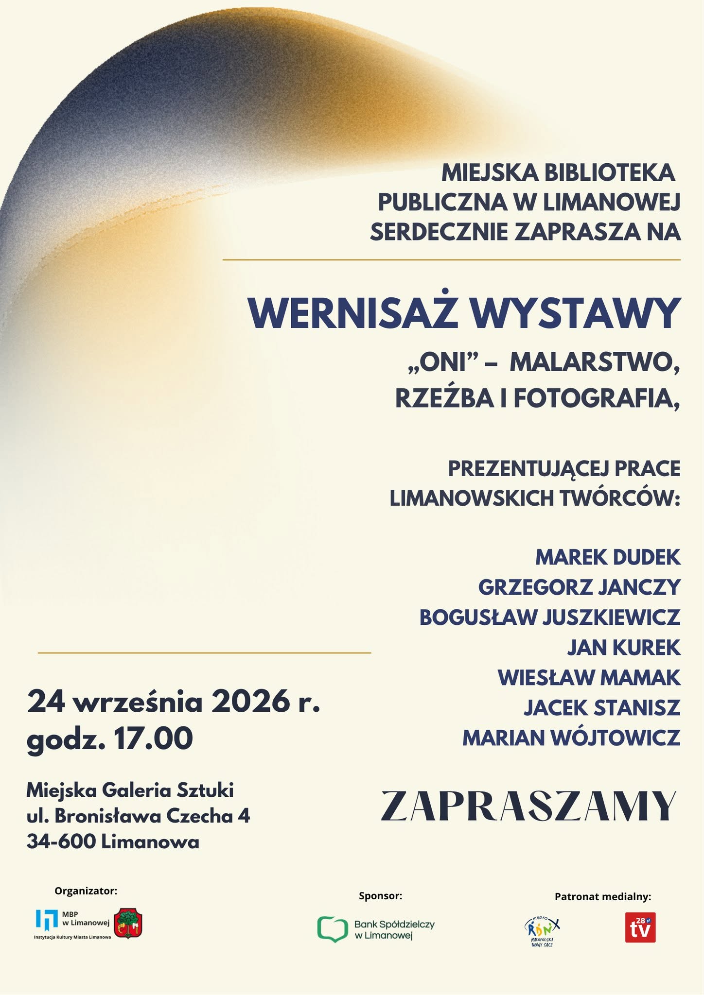 Otwarcie wystawy pt. „Oni” w limanowskiej galerii