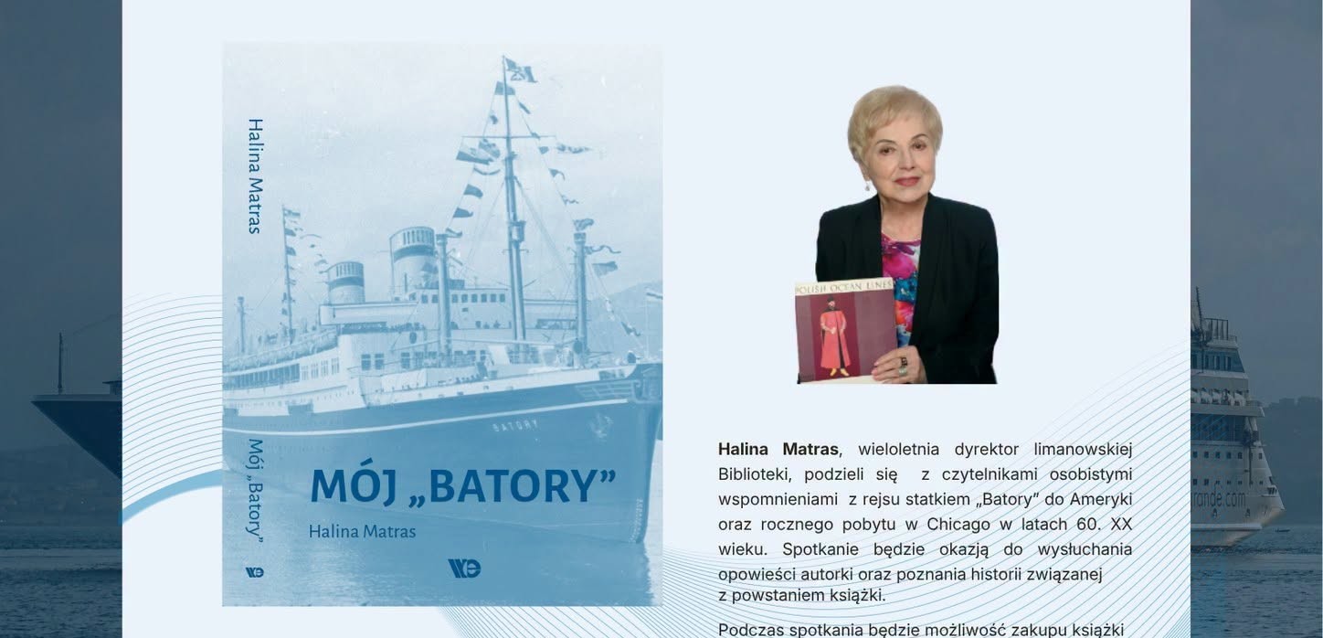 Zaproszenie na promocję książki Haliny Matras