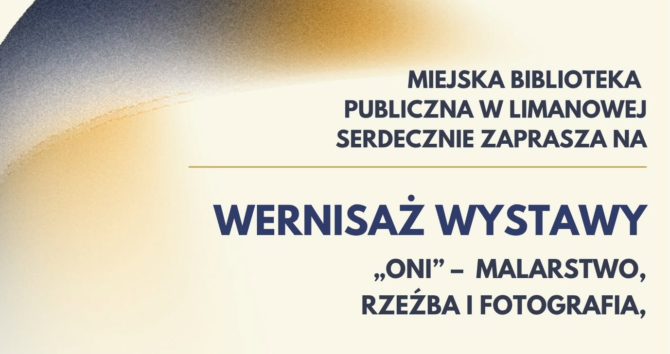 Otwarcie wystawy pt. „Oni” w limanowskiej galerii