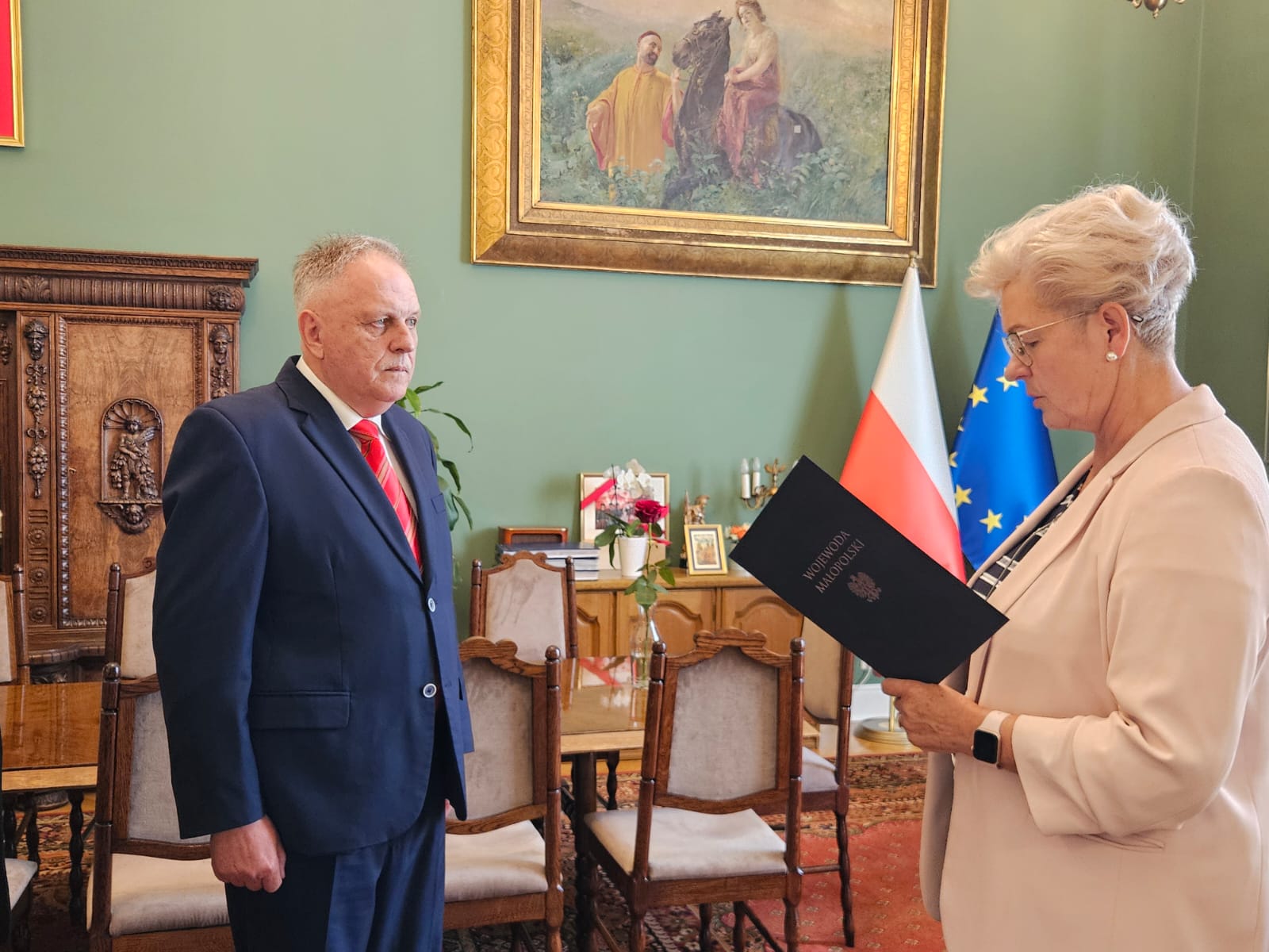 Piotr Potaczek z nominacją. Będzie podejmował decyzje w imieniu Rady Gminy Mszana Dolna