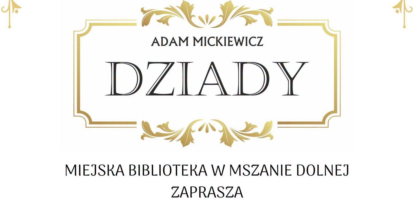 Narodowe Czytanie w Miejskiej Bibliotece w Mszanie Dolnej