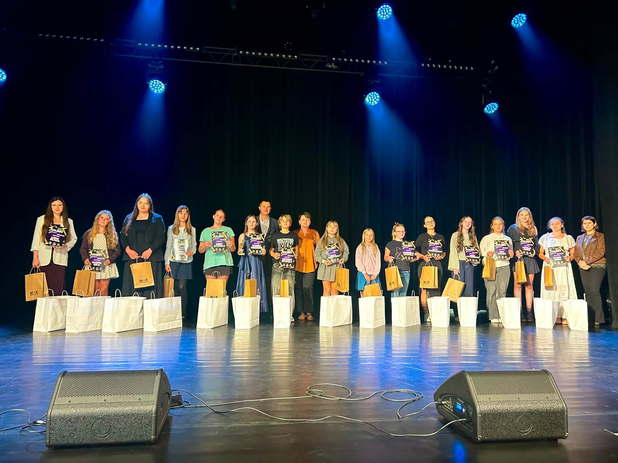 Młodzi wokaliści i instrumentaliści wzięli udział w mszańskim Mini Talent Show