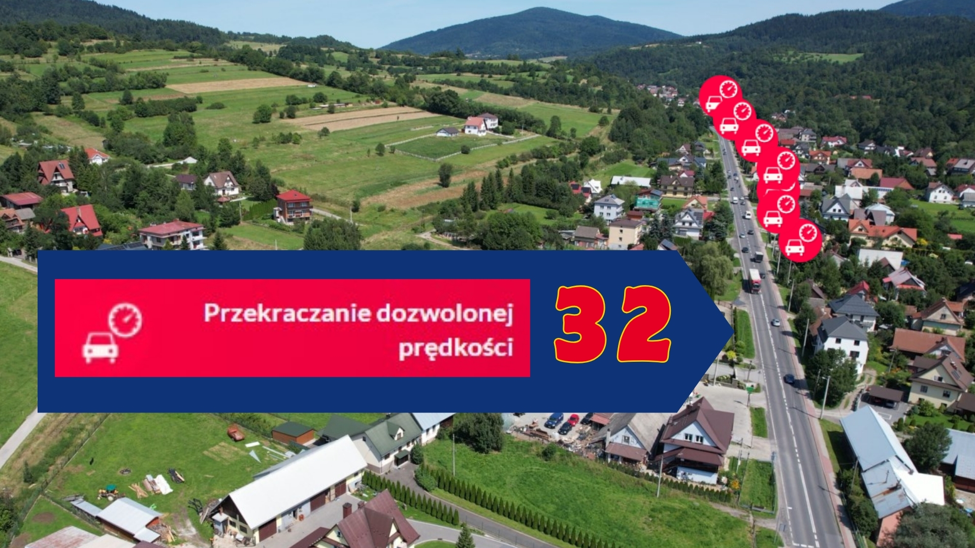 W tym miejscu Krajowa Mapa Zagrożeń zaroiła się od czerwonych punktów